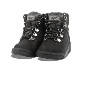 Black suede Timberland boots